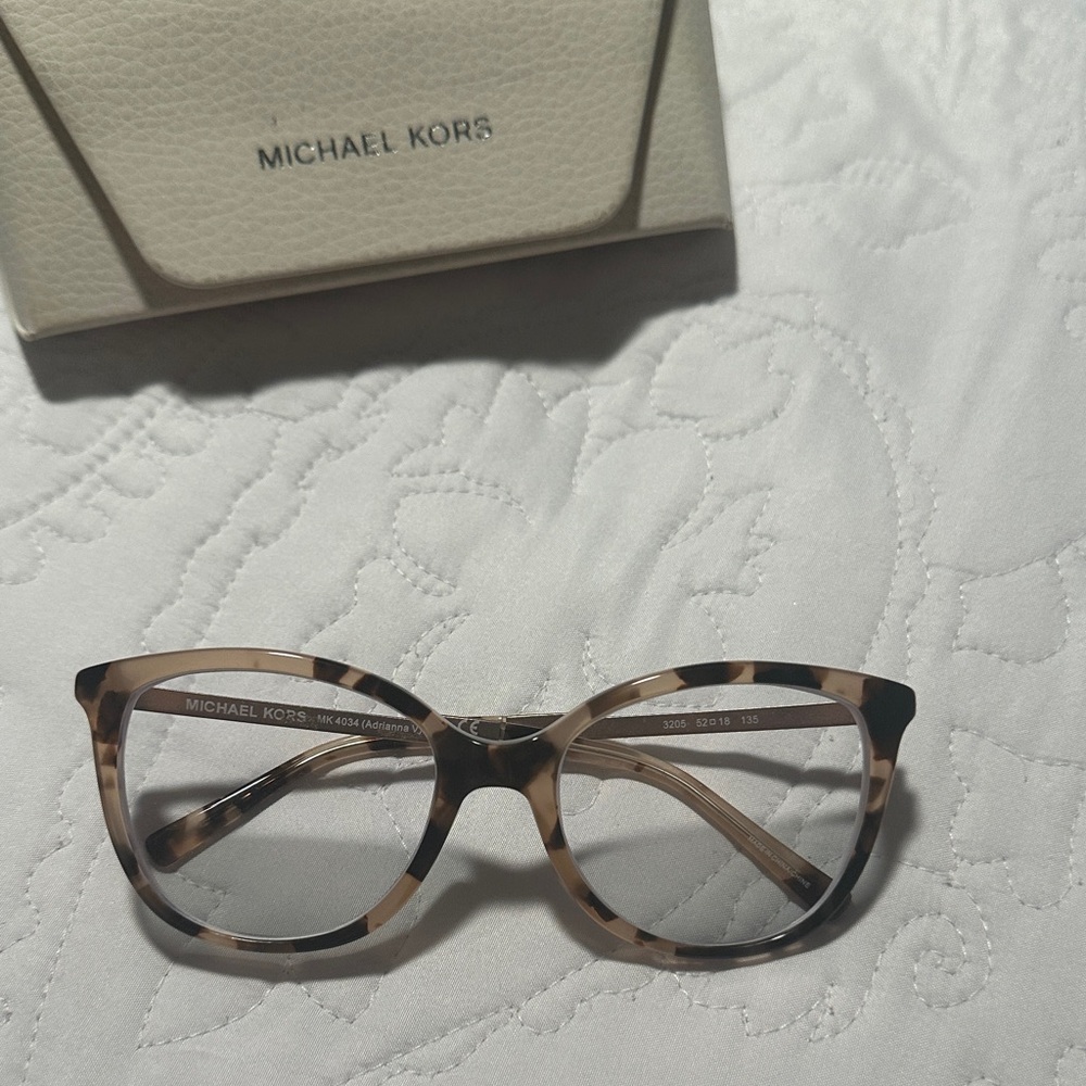 Michael Kors Brown Tortoise Women's Glasses